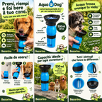 Borraccia Portatile per Cani con Ciotola Integrata 530 ml – Aqua Dog