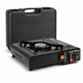 Fornello a Gas Portatile da Campeggio con Valigetta – Uso Outdoor e Cucina da Tavolo
