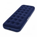 Materasso Gonfiabile Singolo 185x76x22 cm con Superficie Soft Top