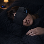 Maschera per dormire Bluetooth con cuffie integrate e microfono