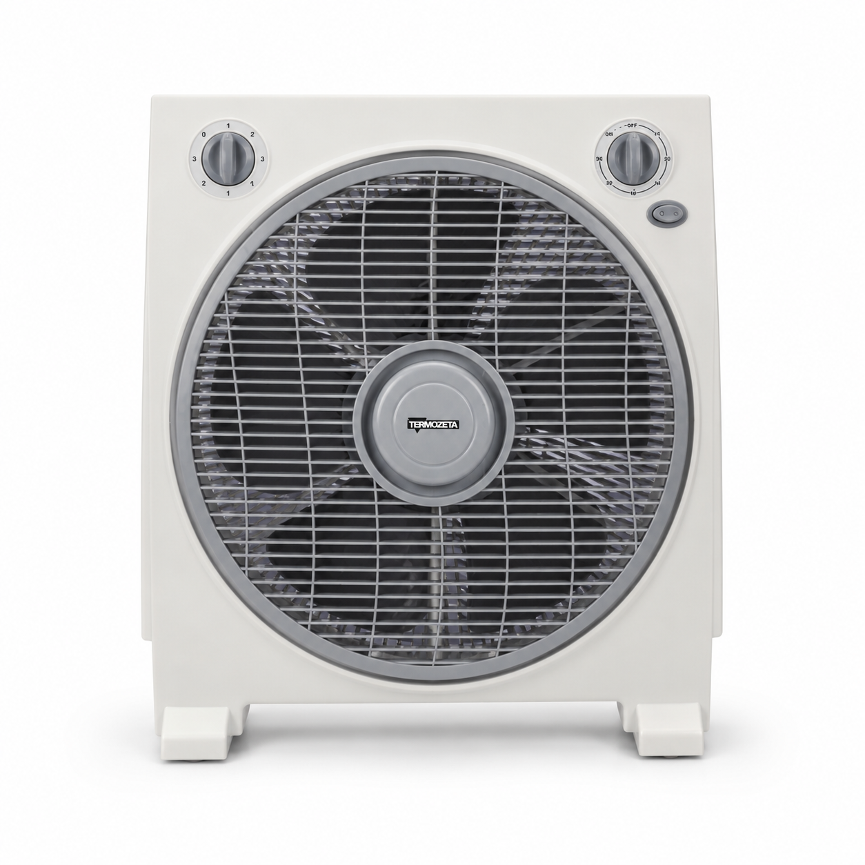 Ventilatore Box Fan Termozeta Windzeta Box 30 cm con Timer e Rotazione 360°