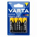 12 x Blister Batterie Varta AA R6P 1.5V Super Heavy Duty