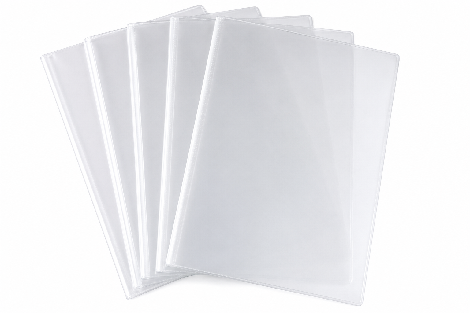 Set 5 Copertine Trasparenti A4 per Maxiquaderni