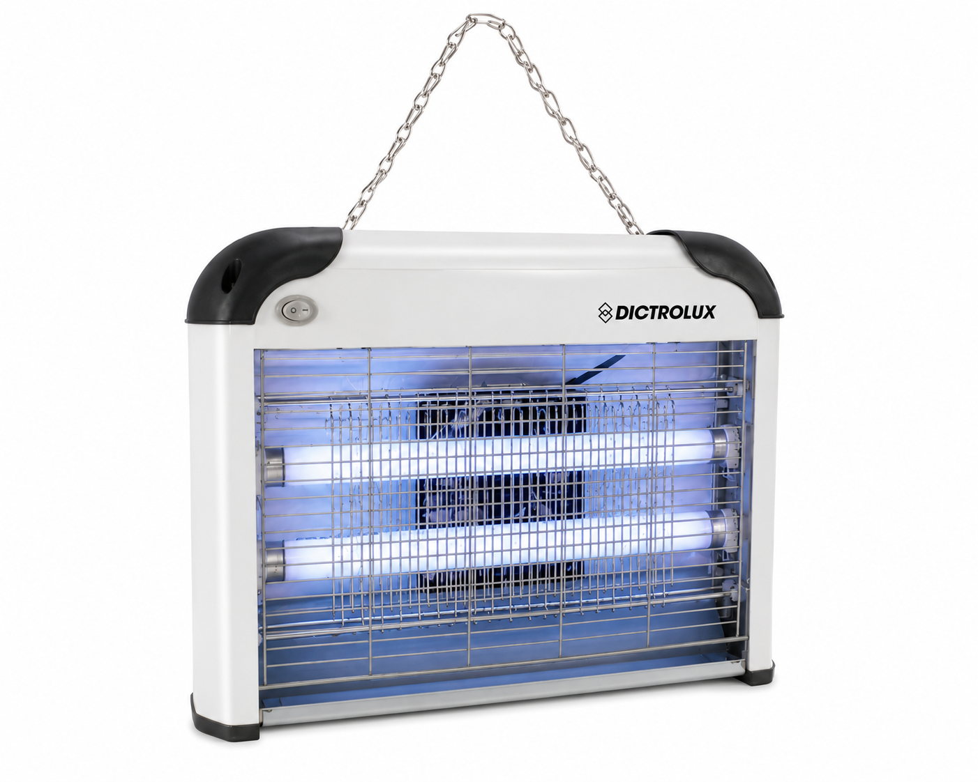 Mosquito Rapid Elettrico Dictrolux 24W con Lampade UVA e Ventola di Aspirazione