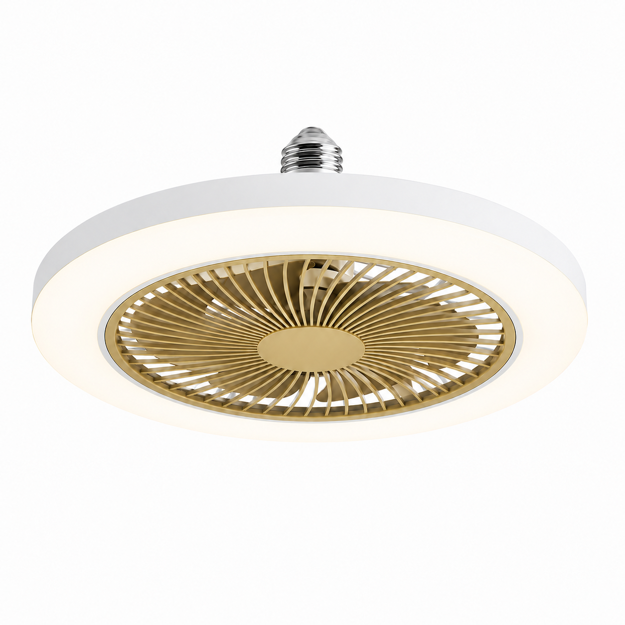 Ventilatore da Soffitto con Lampada LED 36W e Telecomando
