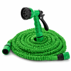 Tubo Flessibile Estensibile da Giardino 7,5 m con Pistola Multifunzione