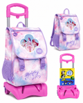Zaino K-Pop Demon Hunters Estraibile con Trolley Easy Seven Portata 26 kg