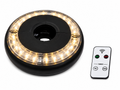 Lampada per Ombrellone 24 LED Luce Calda con Telecomando e Timer