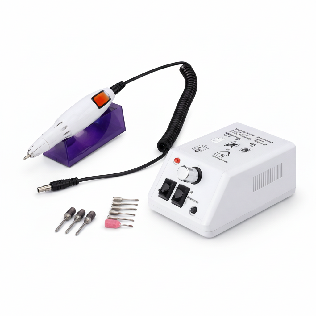Set Manicure Pedicure Elettrico Professionale - Fresa Unghie Accessori