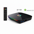 TV Box Android 13 8GB RAM 128GB - Streaming 4K 8K Wi-Fi Dual Band