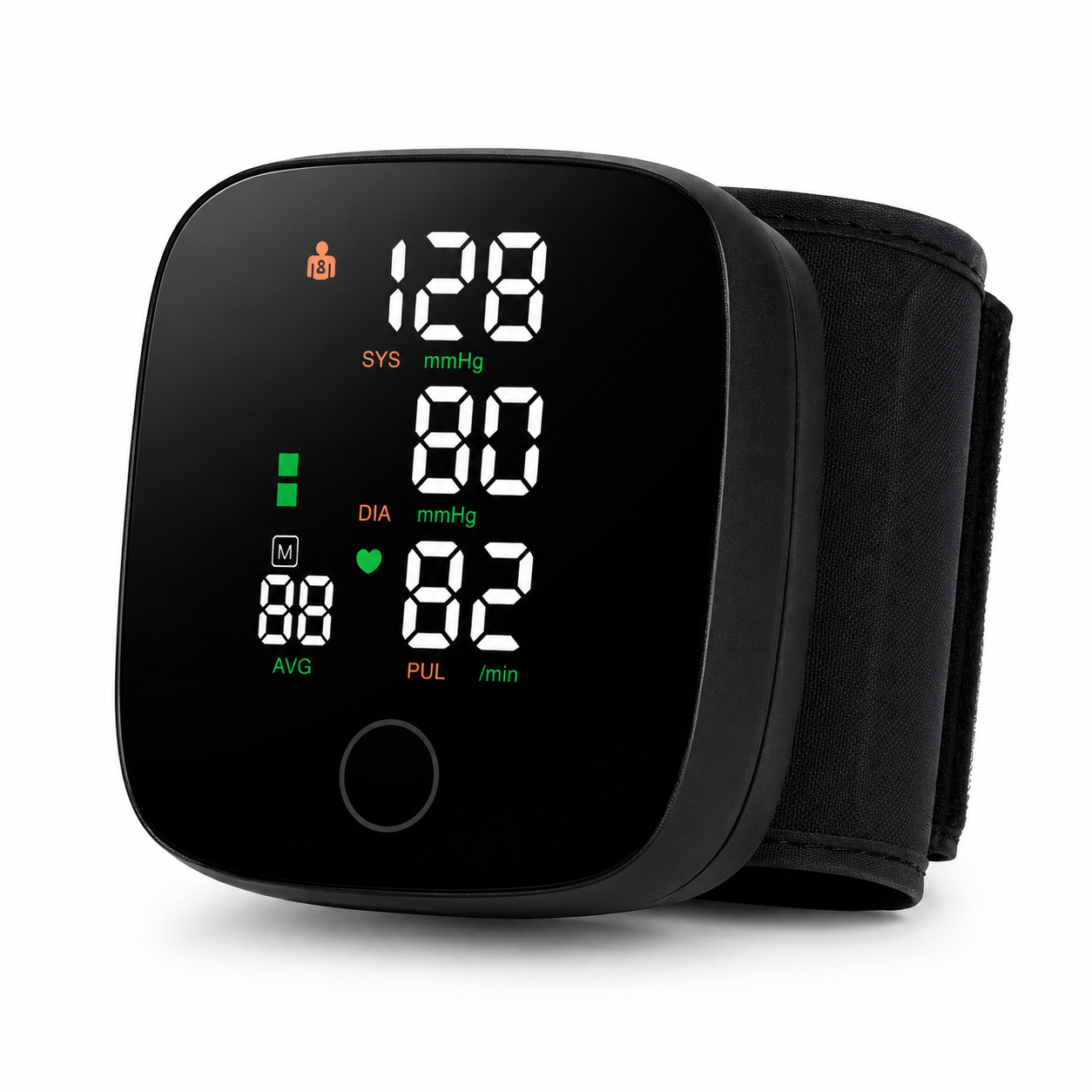 Misuratore di Pressione da Polso Digitale Ricaricabile USB-C Intelli System con Display LED