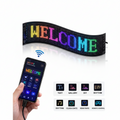 Pannello LED Matrix RGB Programmabile 20x64 con App, Display Flessibile per Testi e Animazioni