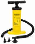 Gonfiatore Pompa a Mano 51 cm per Gonfiabili con Tubo e Adattatori