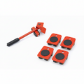 Kit Sollevatore Mobili con Ruote - Portata 150 kg Sposta Mobili