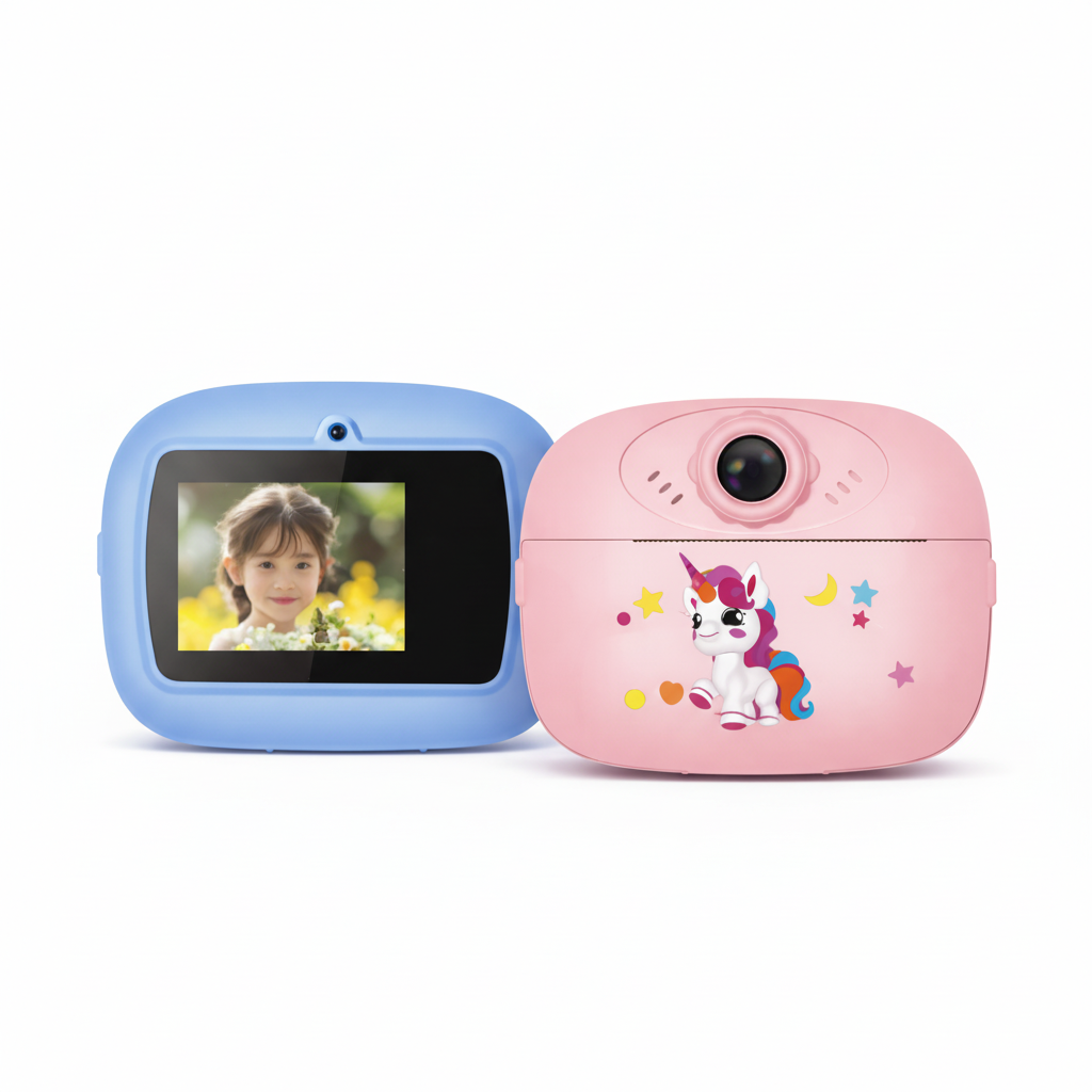 Fotocamera Digitale Mini Bambini Display 2.4" Full HD - Giochi Integrati