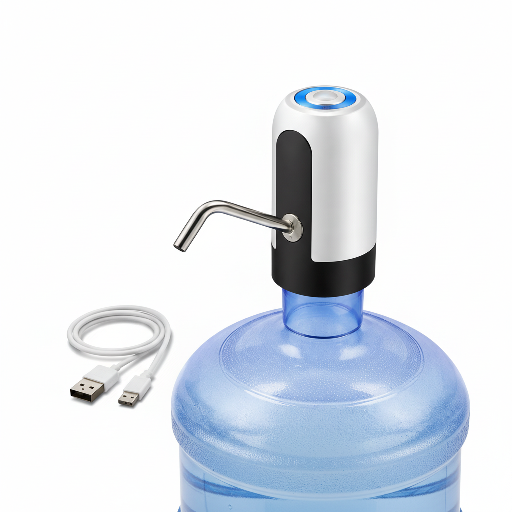 Dispenser Automatico Acqua Ricaricabile USB - Beccuccio Acciaio