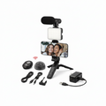Kit Fotografia Smartphone con Luce LED e Microfono Direzionale