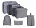 Set Organizer Valigia 7 Pezzi Pieghevoli e Multiuso – Grigio