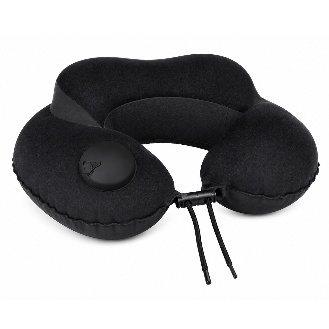 Cuscino da Viaggio Gonfiabile Premium per Collo con Memory Foam e Pompa 3D Integrata