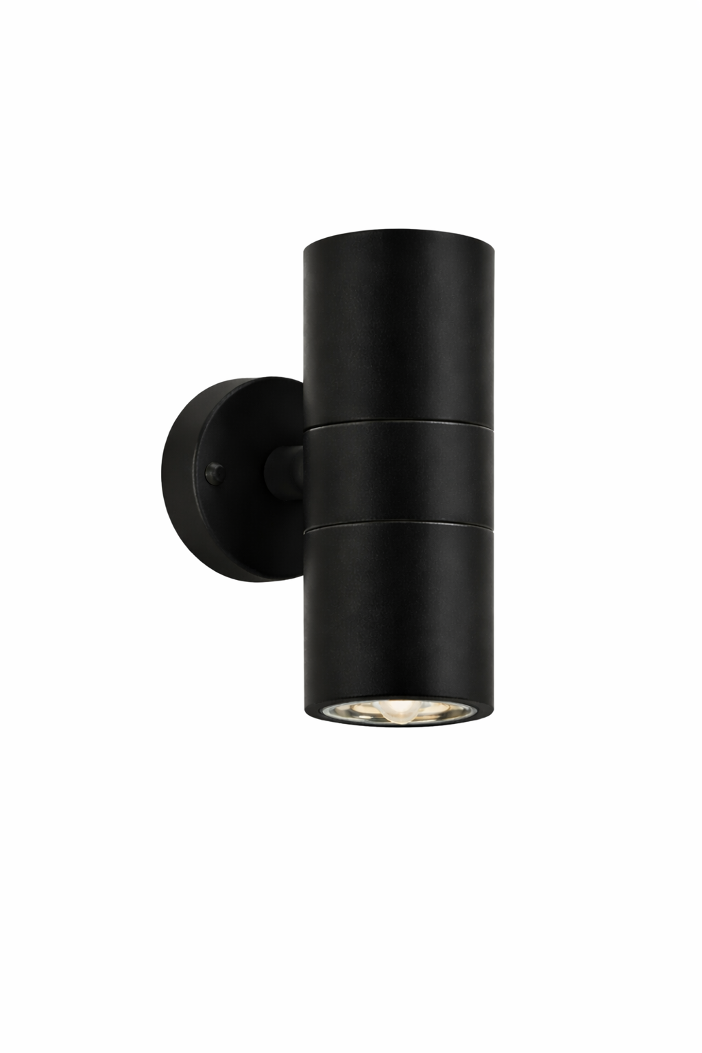Applique da Esterno Nero GU10 Doppia Emissione IP44 – Luce Su/Giù