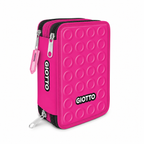 Astuccio 3 Zip Giotto Stilnovo 9538 con Colori e Accessori – 18+18+10