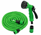 Tubo Flessibile Estensibile da Giardino 7,5 m con Pistola Multifunzione