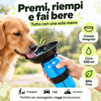 Borraccia Portatile per Cani con Ciotola Integrata 530 ml – Aqua Dog