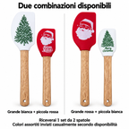 Set utensili da cucina natalizi – Spatole, formine per biscotti e frusta, diverse composizioni per dolci di Natale