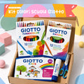 Kit Colori Scuola Giotto – Pennarelli, Pastelli e Album Disegno