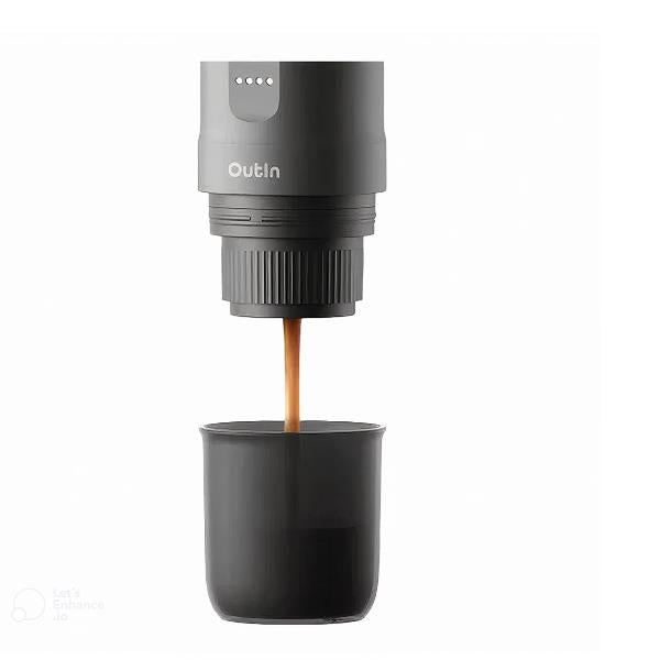 Macchina da Caffè Espresso Portatile OutIn Nano Ricaricabile 20 Bar USB-C