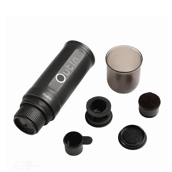 Macchina da Caffè Espresso Portatile OutIn Nano Ricaricabile 20 Bar USB-C