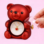 Cofanetto Regalo Orsetto Con Rosa Decorativa E Porta Oggetti