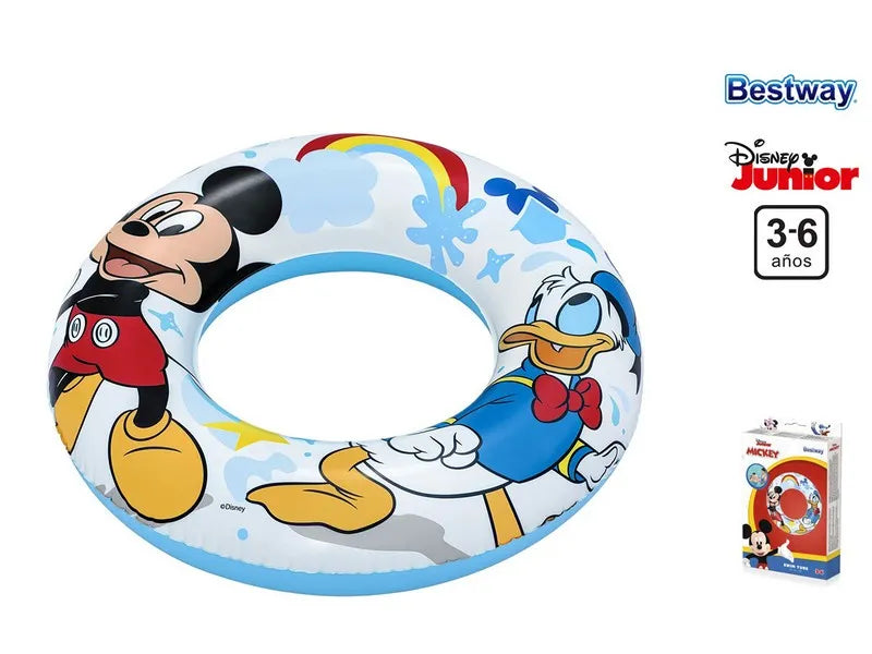 Salvagente Gonfiabile Disney Junior Bestway Ø 56 cm – 3/6 Anni